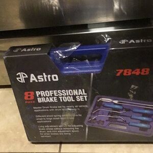 New.  Astra brand pro brake tool kit.  For those that know and can